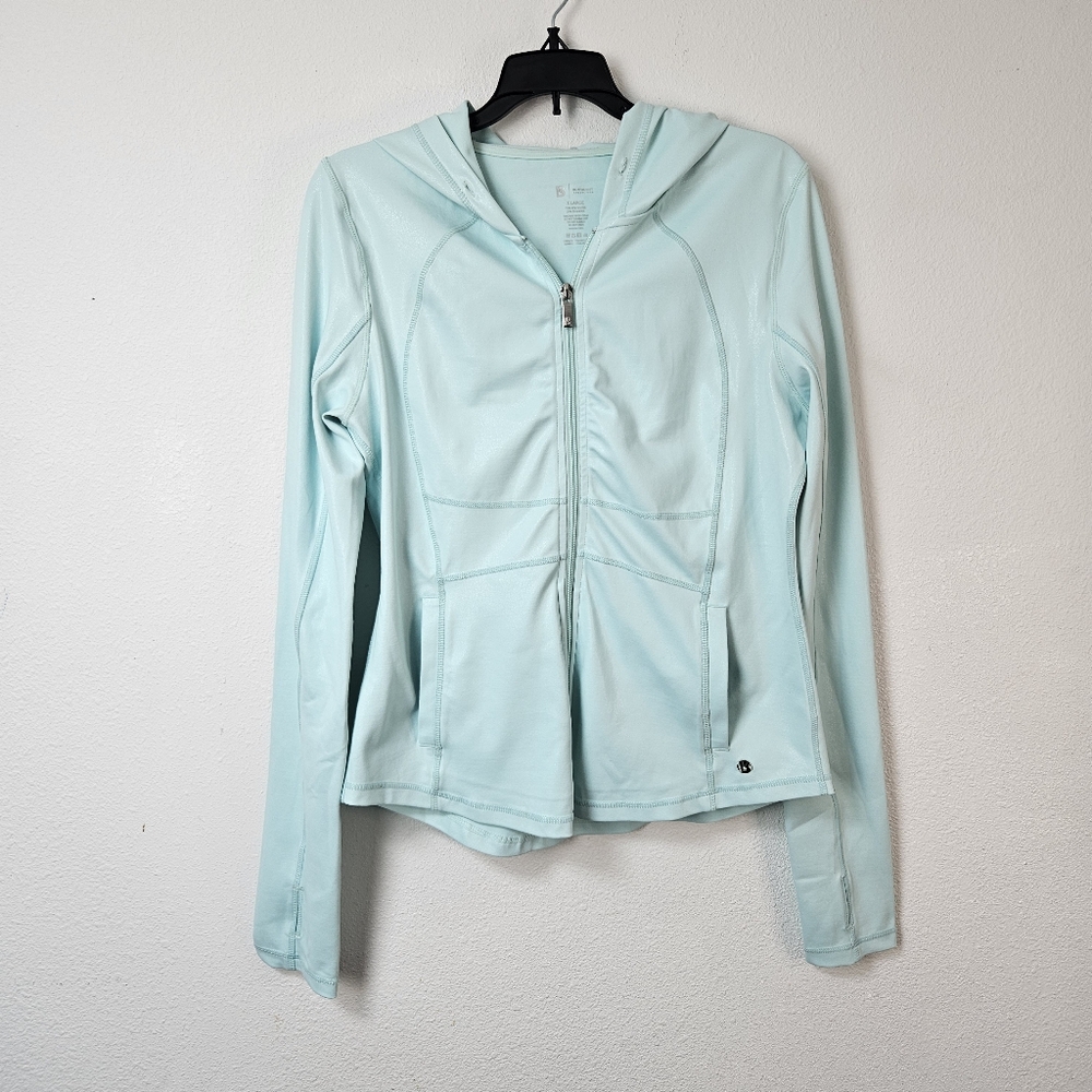 BuffBunny Northern Lights Jacket In Iced Blue Size XLarge